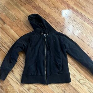 Black Zip-Up Hoodie